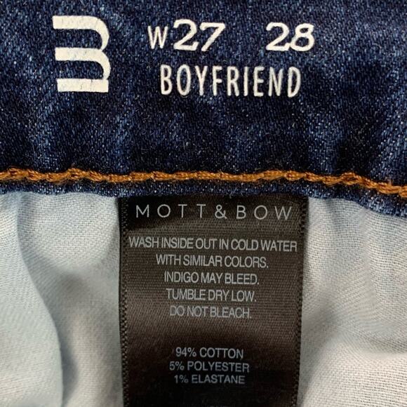 Women's Boyfriend Jeans in Blue - Picture 13 of 13